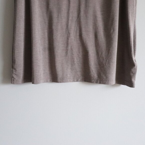 Athleta Women's Sz Lrg Brown Vital 2.0 Sleeveless Active Stretch Crew Tank Top - Picture 6 of 12